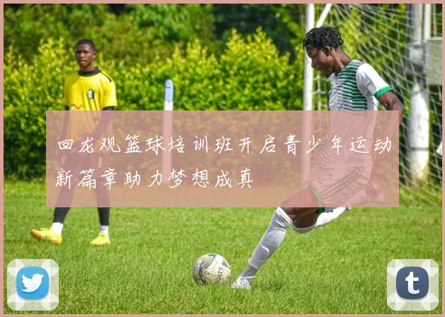 回龙观篮球培训班开启青少年运动新篇章助力梦想成真